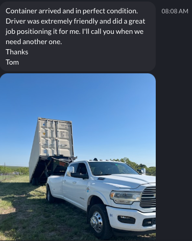 Customer profile photo